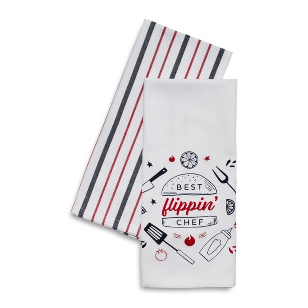Sur La Table Best Flippin' Chef Towels, Set Of 2